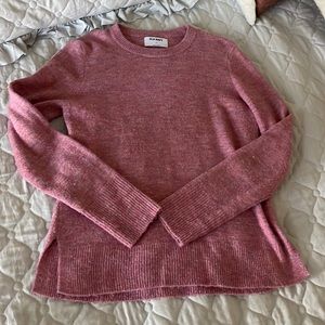 Pink and purple sweater